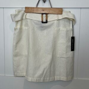 NWT Jones New York Linen Skirt Size Large